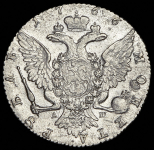 Рубль 1766 СПБ-ТI-АШ