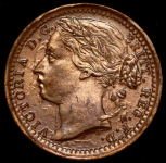 1/3 фартинга 1866 (Великобритания)