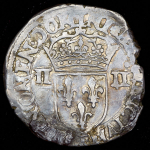 1/4 франка 1591 (Франция)