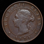 1 цент 1871 (Остров принца Эдуарда)