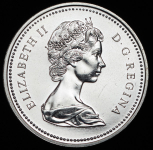 1 доллар 1976 "100 лет Оттавской парламентской библиотеке" (Канада)