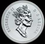 1 доллар 1998 "120 лет Канадской королевской конной полиции" (Канада)