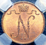 1 пенни 1912 (Финляндия) (в слабе)