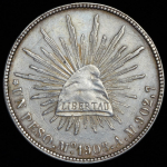 1 песо 1908 (Мексика)
