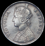 1 рупия 1900 (Индия)