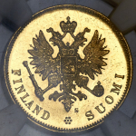 10 марок 1913 (Финляндия) (в слабе) S