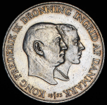 2 кроны 1953 "Кампания против туберкулёза в Гренландии" (Дания)