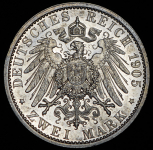 2 марки 1905 (Любек) A