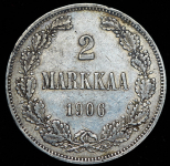 2 марки 1906 (Финляндия) L