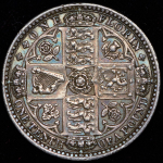 2 шилинга (флорин) 1849 (Великобритания)
