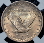 25 центов 1920 (США) (в слабе)