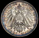 3 марки 1914 (Бавария) D