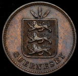 4 дубля 1889 (Гернси)