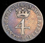 4 пенса 1689 (Англия)