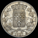 5 франков 1827 (Франция) A