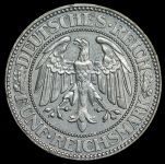5 марок 1929 "Дуб" (Германия) A