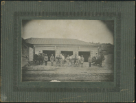 Фотография "Гужевой состав пожарной части г. Симбирск"