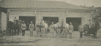 Фотография "Гужевой состав пожарной части г. Симбирск"