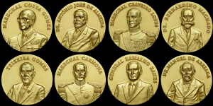 Комплект из 16-ти медалей "Президенты Португалии"