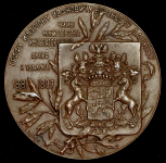 Медаль "В честь графа И.И. Воронцова-Дашкова" 1897