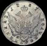 Полуполтинник 1787 СПБ-ЯА