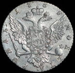 Рубль 1765 СПБ-ТI-ЯI