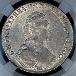 Рубль 1777 (в слабе) СПБ-ФЛ