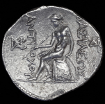 Тетрадрахма. Антиох II Теос. Селевкиды. Сирия