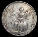 Жетон "Мир с Турцией" 1774 (Дьяк. R1.)