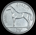 1/2 кроны 1939 (Ирландия)
