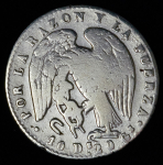 1 реал 1844 (Чили)