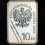 10 злотых 2006 "История польской кавалерии - Всадник" (Польша)