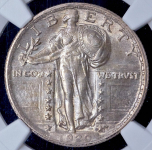 25 центов 1920 (США) (в слабе)