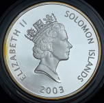 25 долларов 2003 "Самолеты: Curtiss Jenny" (Соломоновы острова)