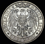 3 марки 1911 "100-летие университета Бреслау" (Пруссия) А