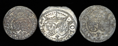 Набор из 3-х солидов (Литва, Вильно)