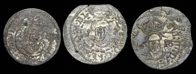 Набор из 3-х солидов (Литва, Вильно)