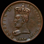 6 1/4 сантима 1850 (Гаити)