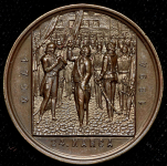 Медаль "100 лет со дня битвы под Рацлавицами" 1894 (Польша)