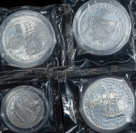 Набор "250 лет открытия Русской Америки" 1991 (в запайках и п/у)