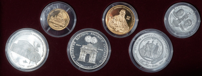 Набор монет "500-летие единого Русского государства" (в п/у)