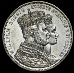 Талер 1861 "Коронационный" (Пруссия) А