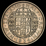 1/2 кроны 1934 (Новая Зеландия)