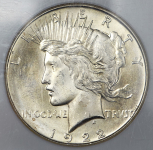 1 доллар 1922 (США) (в слабе)