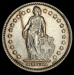 1 франк 1916 (Швейцария)