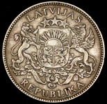 1 лат 1924 (Латвия)