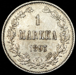 1 марка 1893 (Финляндия) L