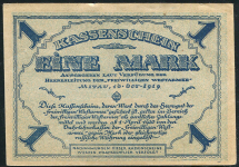 1 марка 1919 (Западная Добровольческая армия)