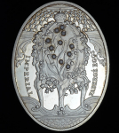 2 доллара 2010 "Яйца Фаберже: Ландыши" (Ниуэ)