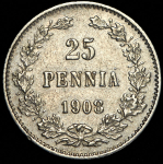 25 пенни 1908 (Финляндия) L